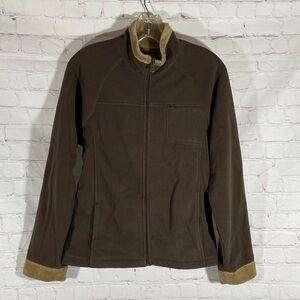 E-Studios Brown Fleece Jacket